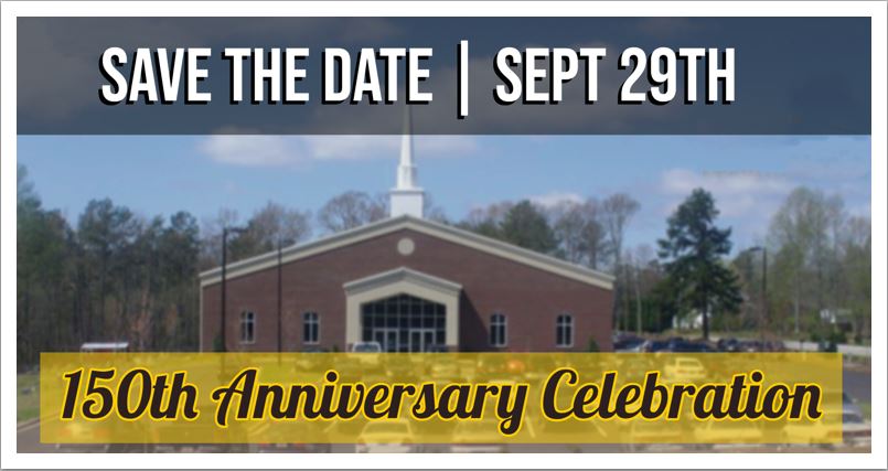 Church Anniversary - Save the Date